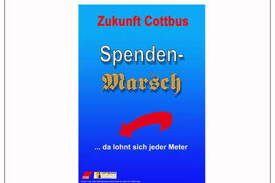 &quot;Spendenmarsch ... da lohnt sich jeder Meter&quot; - Gemeinsame Pressekonferenz mit dem DGB-Stadtverband Cottbus