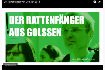 &quot;Der Rattenfänger aus Golßen&quot; - Das Video zur Aktion &quot;Spendenmarsch&quot;