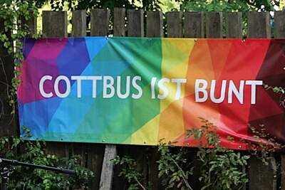 COTTBUS IST BUNT