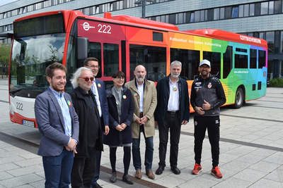 „Cottbus ist bunt“: Linienbus wirbt für Toleranz