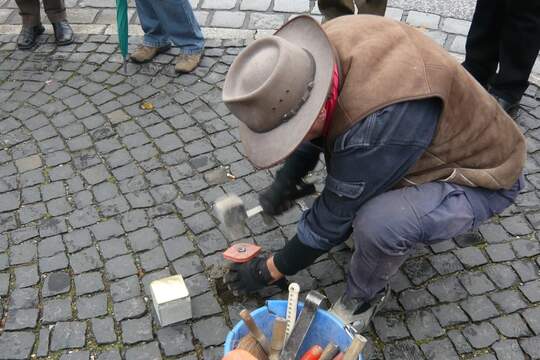 Der 100. Stolperstein wird in Cottbus verlegt!
