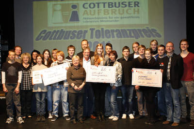 Verleihung des 1. Cottbuser Toleranzpreises 2011